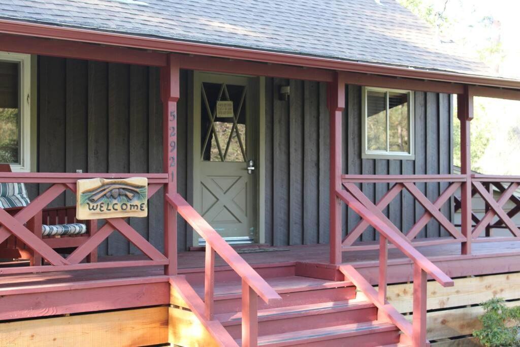 Rustic Chapparal Cabin At Bass Lake Heights Vila Oakhurst Exterior foto